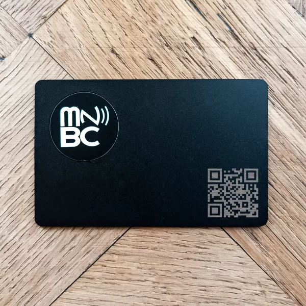 Carte de Visite Virtuelle en Métal NFC