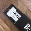 White Digital Business Card (PET Plastic)