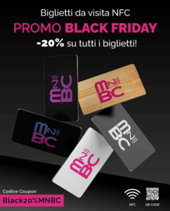 black friday nfc biglietti da visita