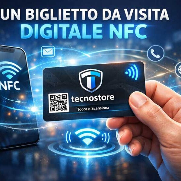 biglietto nfc con qr code fiera