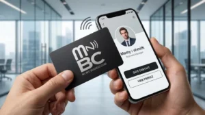 biglietto da visita aziendale NFC