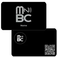 Metal Digital Business Card
